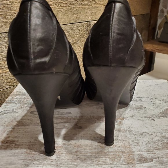 Women's Stiletto Heels LAT US 7 Black Heels - Picture 8 of 8